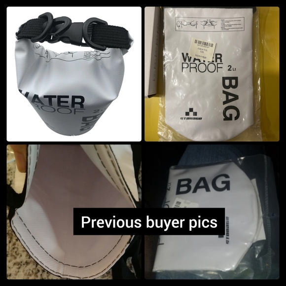 New- 2L waterproof dry bag, floats storage bag travel camping water sport bag - Picture 8 of 11
